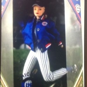 Barbie in Chicago Cubs uniform